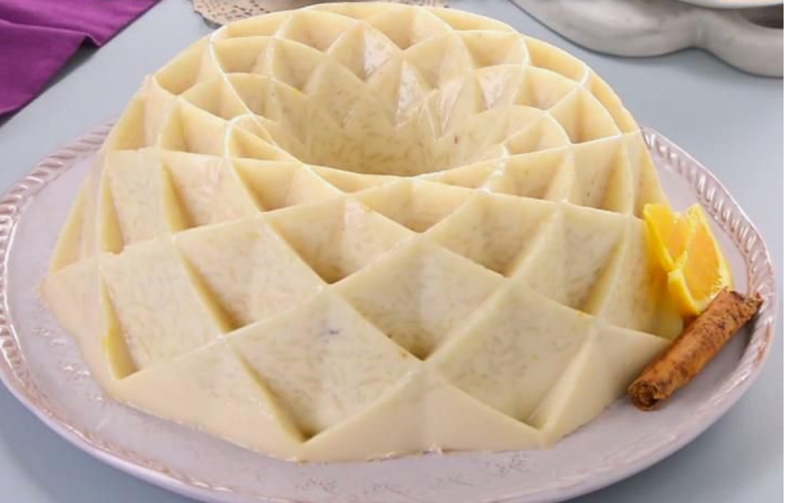 Gelatina de Arroz con leche.