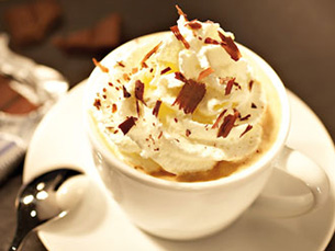 Café melange.
