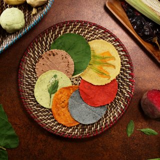 Tortillas de sabores.