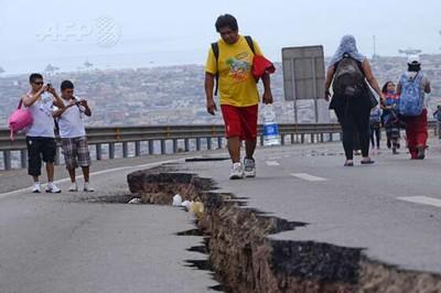 Sismo magnitud 6.7 sacude Chile