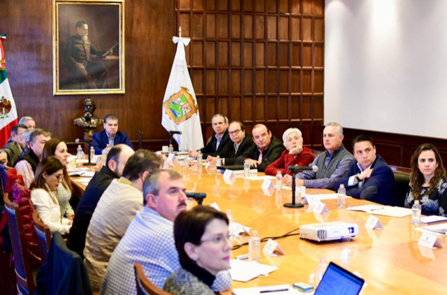 DEFINE MIGUEL RIQUELME AGENDA DE TRABAJO 2019 CON GABINETE
