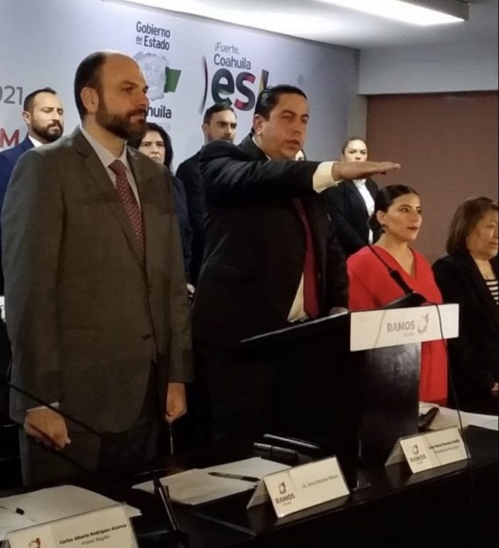 Toma Protesta Chema Morales en Ramos Arizpe