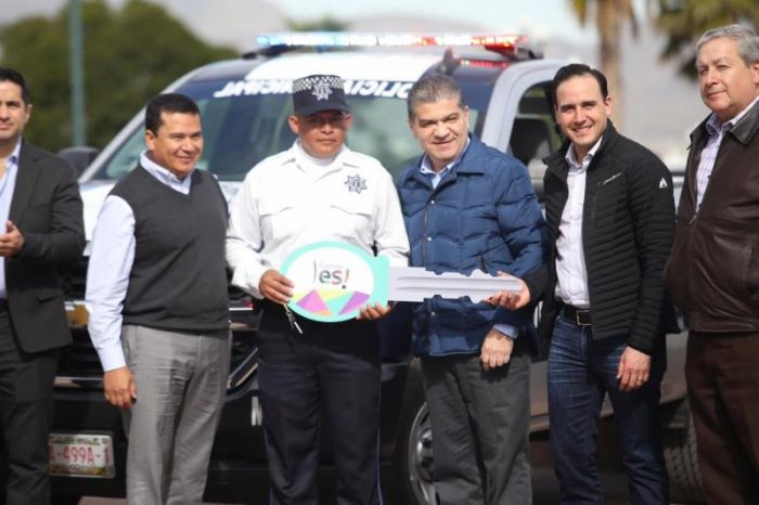 Tiene Saltillo el doble de patrullas que en el 2017 