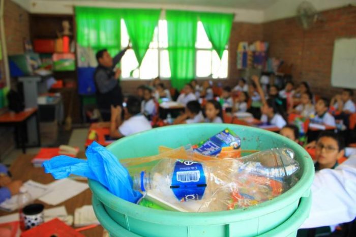 Refuerzan en estudiantes cultura del buen manejo de la basura