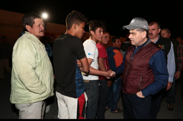 SUPERVISA RIQUELME ALBERGUE Y COORDINA APOYOS PARA MIGRANTES EN PIEDRAS NEGRAS
