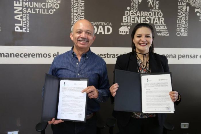 IMPLAN y Universidad Vizcaya en equipo por Saltillo