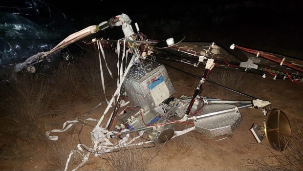 Cae satélite cerca de un rancho en BCS