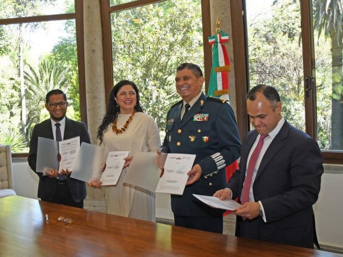 Oficializan la entrega de Los Pinos a la Secretaría de Cultura