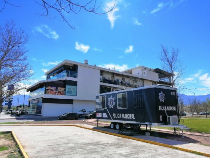 Atiende oficina móvil de policía 270 colonias de sector norte