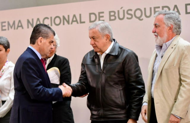 CONVOCA RIQUELME A MÉXICO A FORTALECER LA COMISIÓN NACIONAL DE BÚSQUEDA