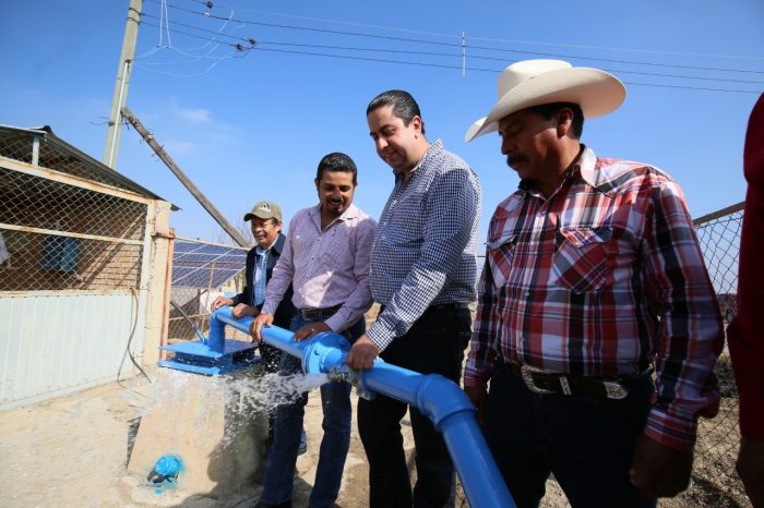 ARRANQUE DE OBRA EQUIPAMIENTO FOTOVOLTAICO DE POZO DE AGUA POTABLE