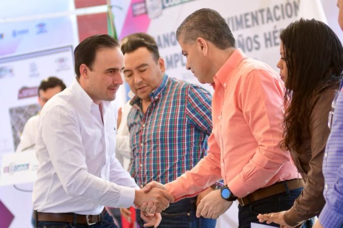 Riquelme y Manolo llevan más obras al sur de Saltillo