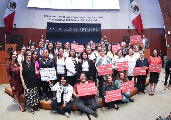 Senado aprueba seguridad social obligatoria para personas trabajadoras del hogar