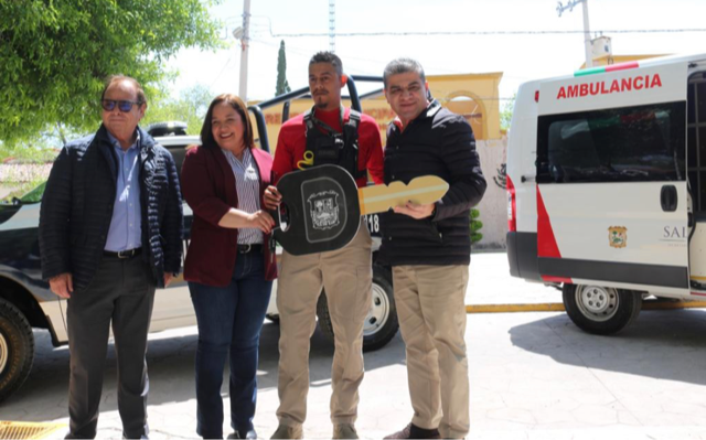 ENTREGA MARS PATRULLAS Y AMBULANCIA DE PRIMER NIVEL EN ZARAGOZA