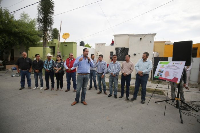 PROGRAMA ENCHÚLAME LA CASA EN LA COLONIA SANTA FE DE RAMOS ARIZPE