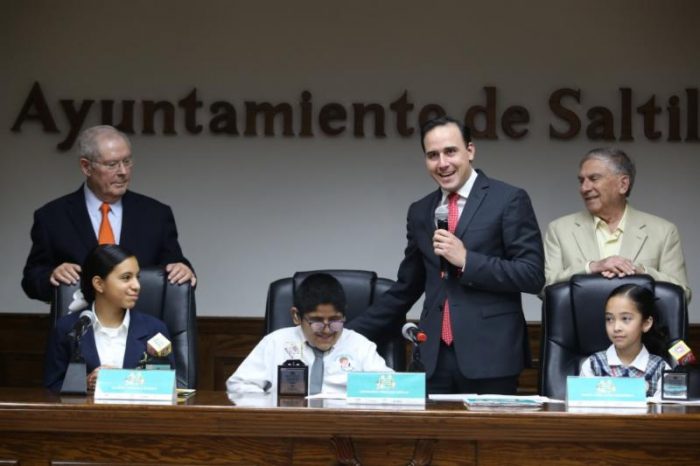 En Saltillo trabajamos por el bien superior de la niñez: Alcalde