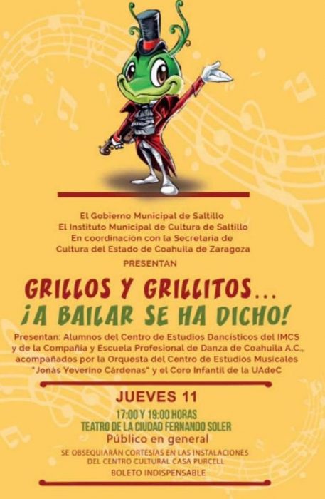 GRILLOS Y GRILLITOS... ¡A BAILAR SE HA DICHO!