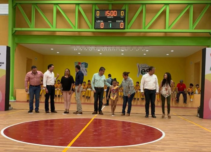 INAUGURA MARS GIMNASIO EN NAVA, CON INVERSIÓN DE 27.3 MDP