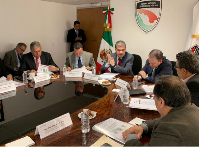 PRESIDE RIQUELME SESIÓN EXTRAORDINARIA DE LA COMISIÓN PERMANENTE DE CERTIFICACIÓN Y ACREDITACIÓN DEL CONSEJO NACIONAL DE SEGURIDAD PÚBLICA