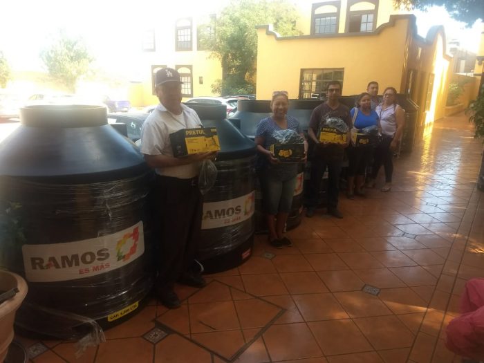 CONTINÚA PROGRAMA DE TINACOS A BAJO COSTO