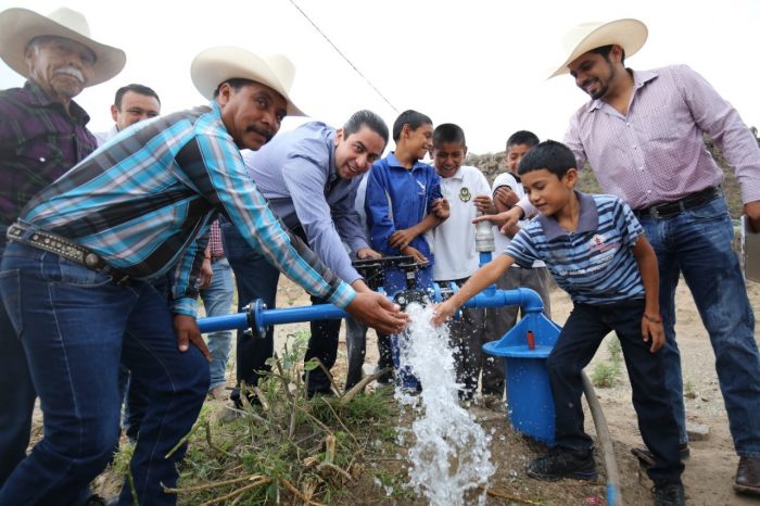 EL AGUA NO FALTARÁ EN LOS EJIDOS  DE RAMOS ARIZPE