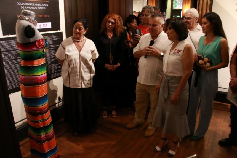 Este miércoles Angélica Aragón engalana la Plaza de Armas