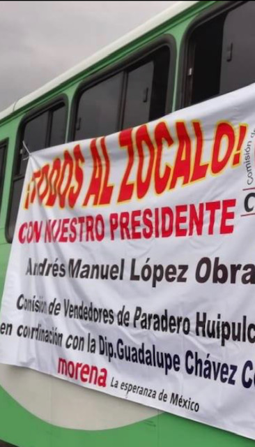 Indígnate festejo de AMLO