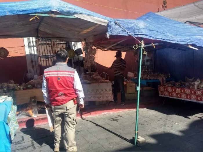 Mantiene PC revisiones en puestos de fiesta del Santo Cristo