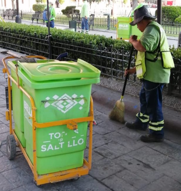 Limpieza profunda en calles aledañas a festividad del Santo Cristo