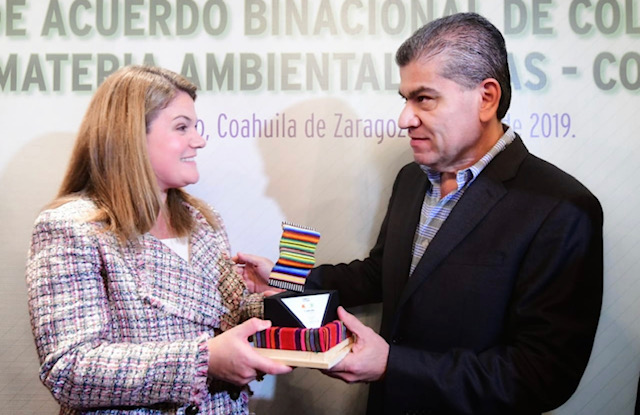 MARS RATIFICA COLABORACIÓN EN MATERIA AMBIENTAL COAHUILA-TEXAS