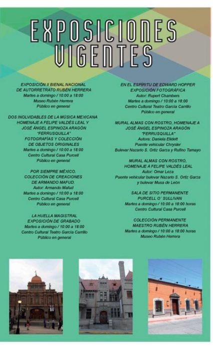 Invita IMC a las  exposiciones permanentes del mes en sus diferentes recintos