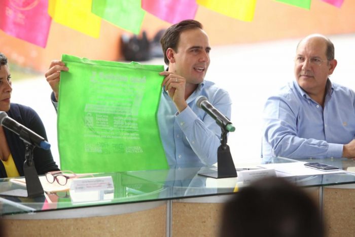Presenta Alcalde programa “Sin Bolsa de Plástico por Favor”