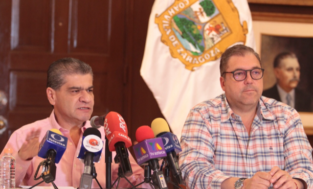 COAHUILA ES UNA ENTIDAD SEGURA PARA NUEVAS INVERSIONES: MIGUEL RIQUELME