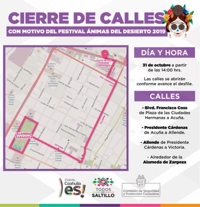Listos operativos de prevención y vigilancia por el Día de Muertos