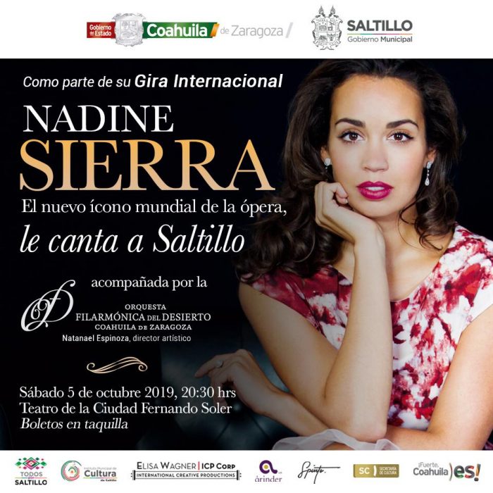 ¡NADINE SIERRA LE CANTA A SALTILLO!