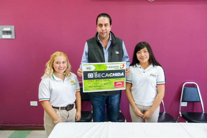 CHEMA MORALES ANUNCIA “LA BECA MÁS CHIDA”