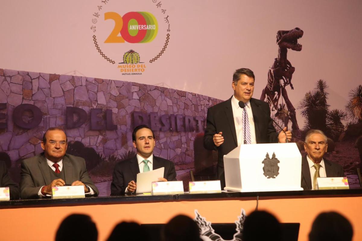 El Museo del Desierto es orgullo y símbolo de Saltillo: Manolo Jiménez