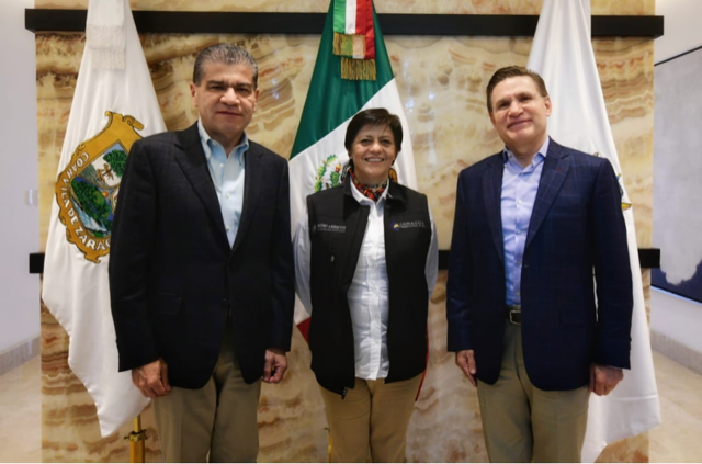 SE REÚNEN GOBERNADORES DE COAHUILA Y DURANGO CON DIRECTORA DE CONAGUA