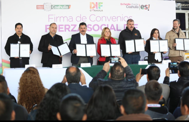 INCREMENTA DIF COAHUILA SU FUERZA SOCIAL