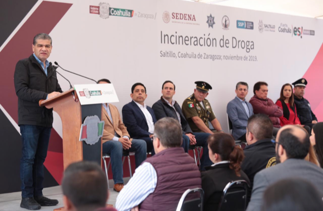EN COAHUILA SE HAN DESTRUIDO 63 TONELADAS DE DROGA, POR MÁS DE 2 MIL 141 MDP: MARS