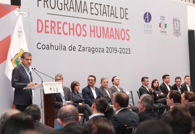 PRESENTA MARS EL PROGRAMA ESTATAL DE DERECHOS HUMANOS 2019-2023