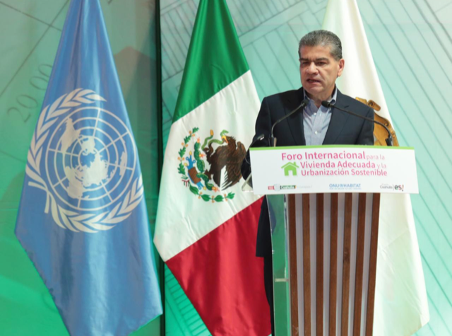 INAUGURA MARS FORO INTERNACIONAL PARA LA VIVIENDA ADECUADA Y LA URBANIZACIÓN SOSTENIBLE