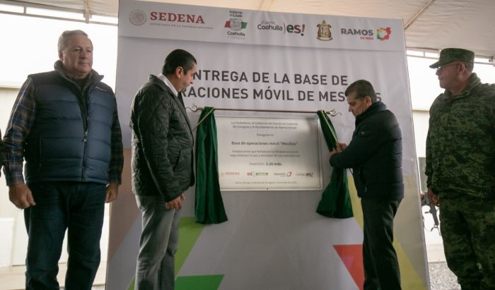 MARS FORTALECE AL EJÉRCITO: ENTREGA BASE DE OPERACIONES MÓVIL ‘MESILLAS’