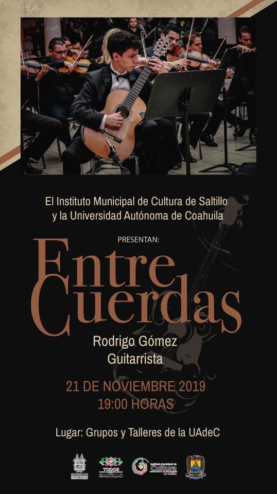 Invita el IMC a Concierto "Entre Cuerdas"