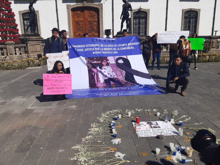 Detuvieron a joven de 15 años ligado con el feminicidio de Nazaret Bautista, alumna de la Universidad de Chapingo