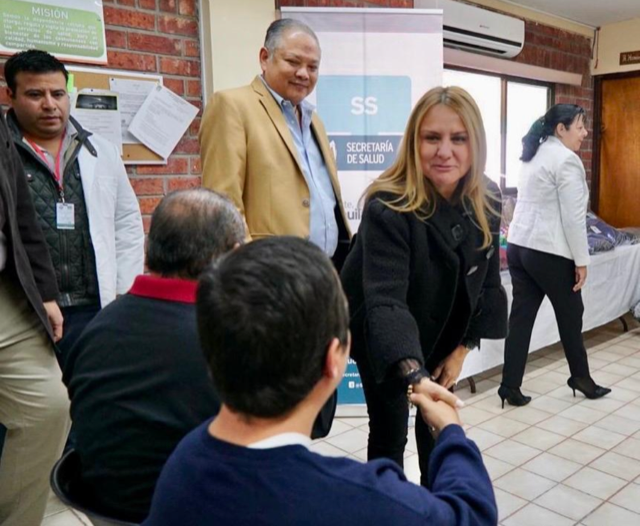 ENTREGA MARCELA GORGÓN APOYOS AL HOSPITAL PSIQUIÁTRICO DE PARRAS