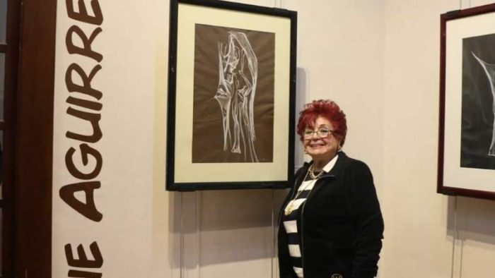 "Siluetas " la Exposición gráfica de Irene Aguirre