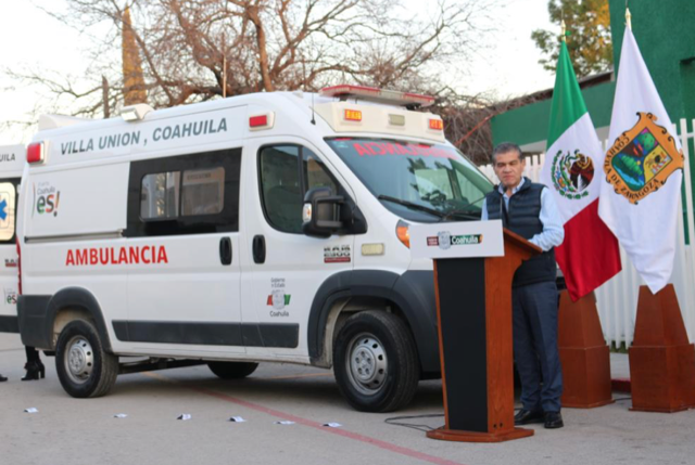ENTREGA MARS AMBULANCIA EQUIPADA EN VILLA UNIÓN