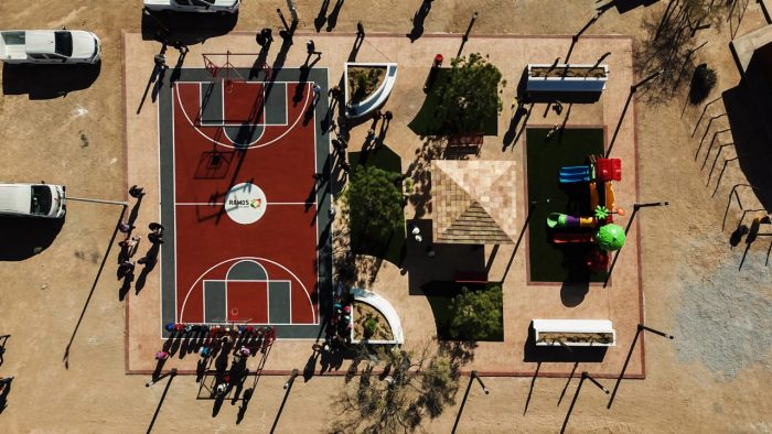 ENTREGA CHEMA MORALES EL PRIMER COMPLEJO RECREATIVO Y DEPORTIVO EN EL EJIDO PLAN DE GUADALUPE