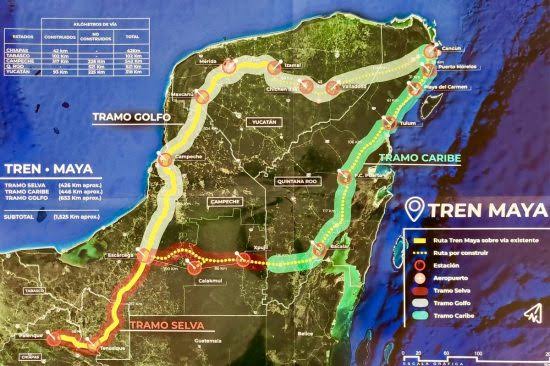 Presentan avances en proyecto del Tren Maya; el centro de mando estaría en Mérida